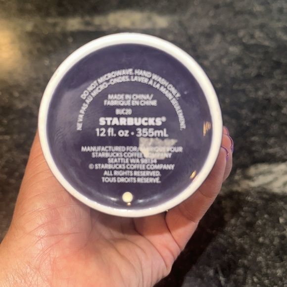 Starbucks, ceramic 12 ounce hot or cold coffee cup - Picture 8 of 9